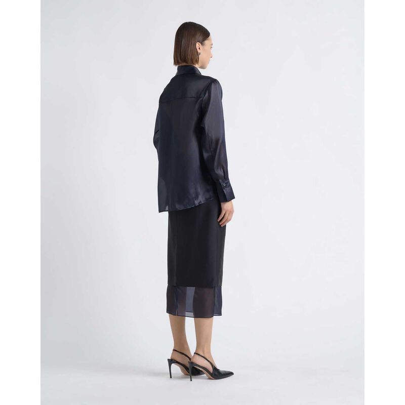 Cue Silk Organza Shirt image number 5